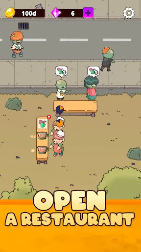 Zombie Food Bar: Tycoon Idle | เกม | XWorld