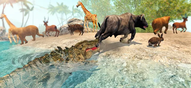 Hungry Crocodile Simulator | Permainan | XWorld
