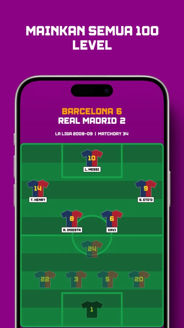Tebak Formasi Sepak Bola | Permainan | XWorld