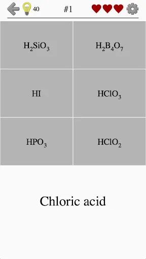 Inorganic Acids, Ions & Salts | Games | XWorld