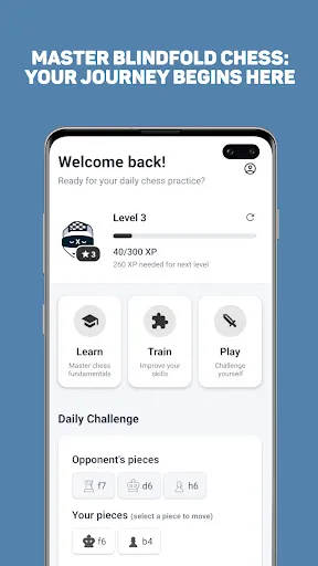 Blindfold Chess Trainer | Permainan | XWorld