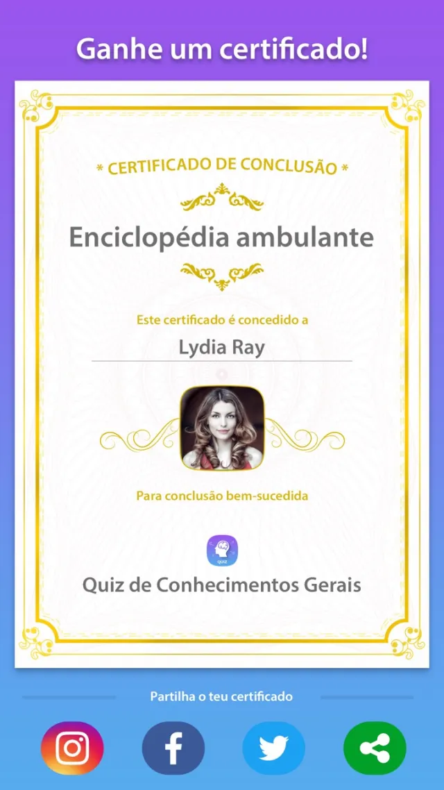 Quiz de Conhecimentos Gerais | Jogos | XWorld