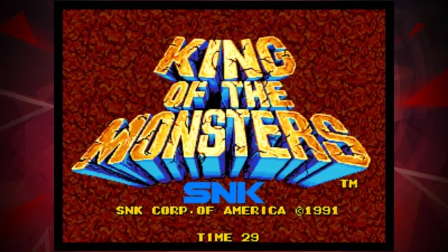 KING OF THE MONSTERS | Permainan | XWorld