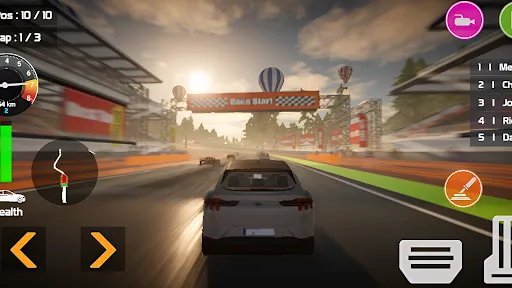 Cyberpunk Racing Game | Permainan | XWorld