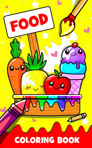 Fruits Coloring book Kids Draw | Games | XWorld
