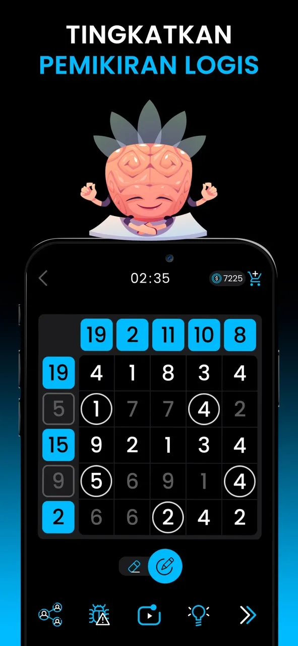 Math Master Mathcross IQ TEST | Permainan | XWorld