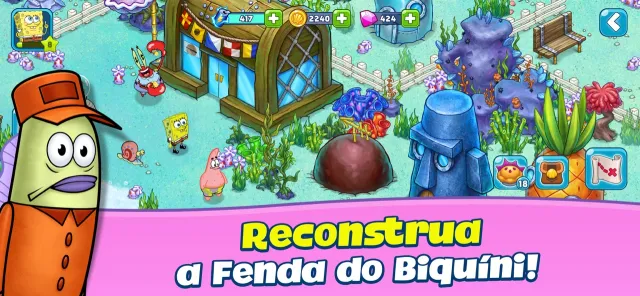 As Aventuras de Bob Esponja | Jogos | XWorld