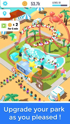 Idle Roller Coaster | 游戏 | XWorld