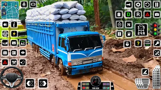 Sim kargo truk lumpur offroad | Permainan | XWorld