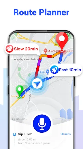 การนำทางด้วยเสียง GPS-แผนที่สด | เกม | XWorld