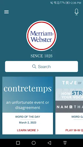 Dictionary - Merriam-Webster | Games | XWorld