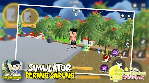 Simulator Perang Sarung 3D | Permainan | XWorld