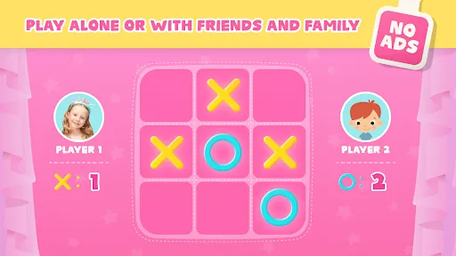 Tic Tac Toe Game with Nastya | juego | XWorld