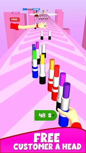 Lipstick Stack Runner | Games | XWorld