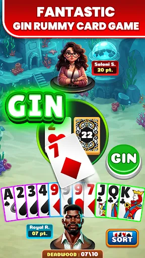 Gin Rummy Plus Fun Card Game | Permainan | XWorld