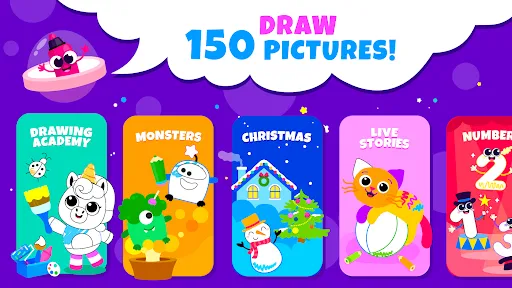 Bini Toddler Drawing Games! | Games | XWorld