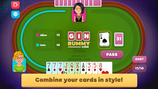 GinRummy.com: Referensi | Permainan | XWorld