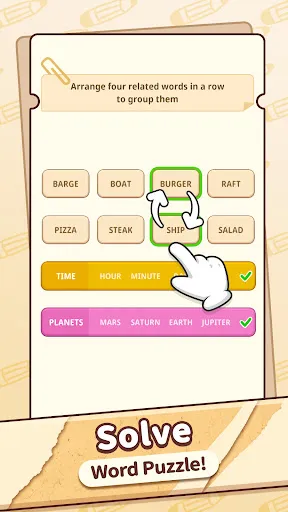 Associated Word Sort: Connect | เกม | XWorld