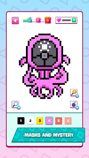 Pixel Number Cute Art | Games | XWorld