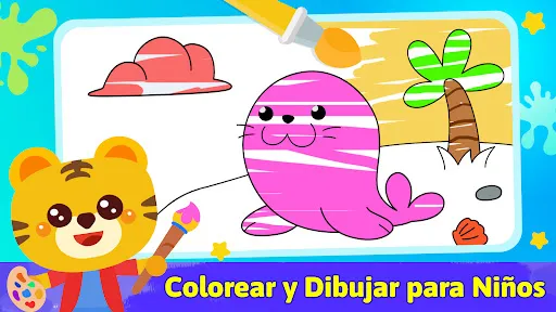 Libro para colorear y dibujar | juego | XWorld