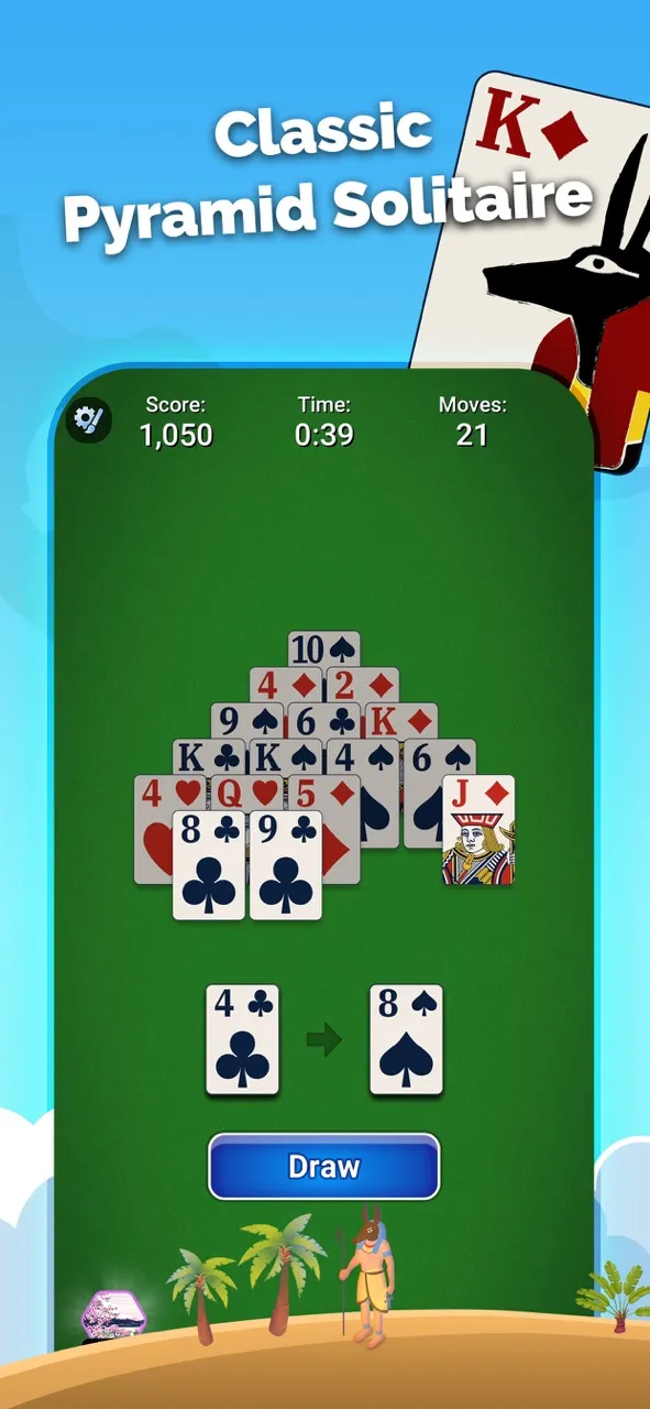 Pyramid Solitaire - Card Games | 游戏 | XWorld