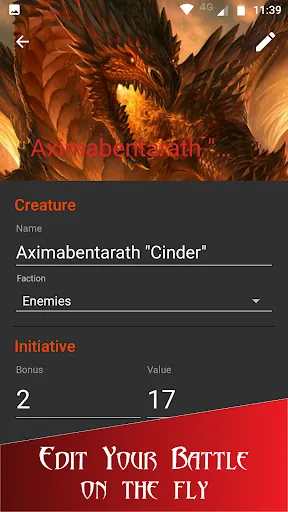 Initiative Tracker for D&D | Jogos | XWorld