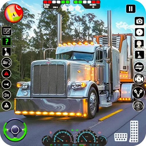 American Cargo Truck Game 2024 | juego | XWorld