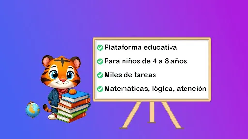 "Tiger eAcademy" para niños | juego | XWorld