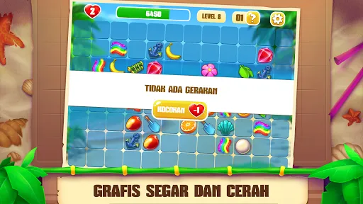 Onet Paradise: pasangan | Permainan | XWorld