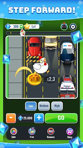 Chicken Road - Cross x1000 | 游戏 | XWorld