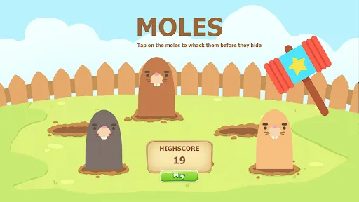 Moles | Jogos | XWorld