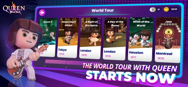 Queen: Rock Tour | Games | XWorld