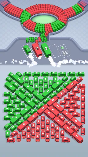 Crowd Escape: Bus Puzzle | เกม | XWorld