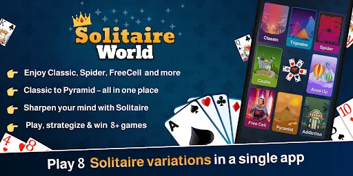 Solitaire World - Card Games | 游戏 | XWorld