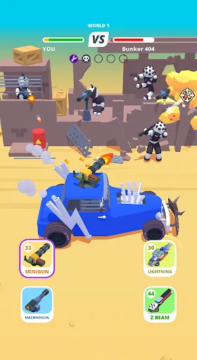 Desert Riders: Car Battle Game | Games | XWorld