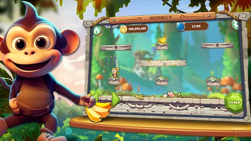 Monkey Jump Game | Permainan | XWorld