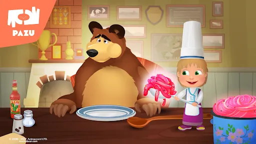 Masha and the Bear Kitchen | Games | XWorld