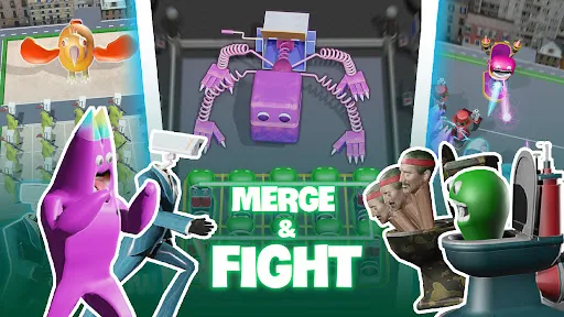 Merge Bambam Sink Battle | Games | XWorld