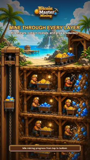 Bitcoin Master BTC Mining Game | Permainan | XWorld