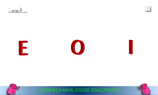 Jogo Das Vogais | Jogos | XWorld Jogo Das Vogais | Jogos | XWorld