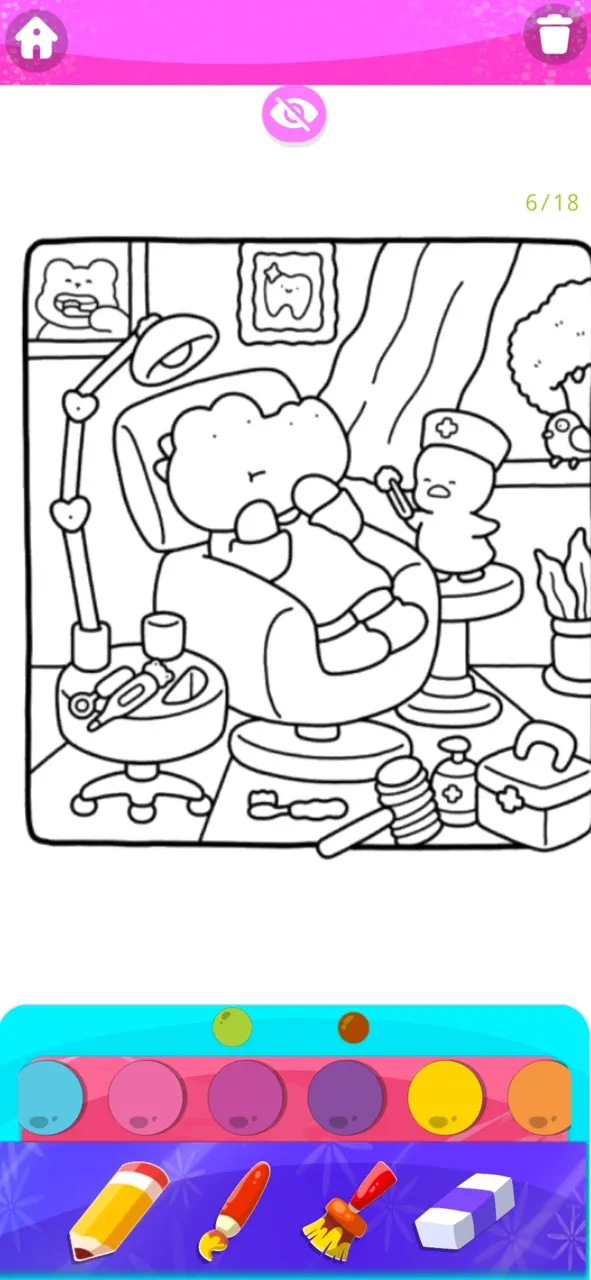 Comfy Day Relax Coloring Book | Games | XWorld