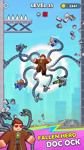 Spiderblox Hero Rope Fighter | Permainan | XWorld