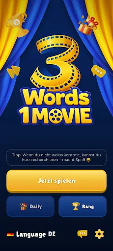 3 Words 1 Movie - Quiz | 游戏 | XWorld 3 Words 1 Movie - Quiz | 游戏 | XWorld
