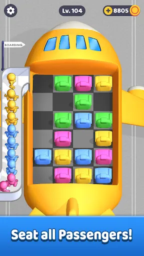 Plane Jam - Seat Sorting Games | Permainan | XWorld