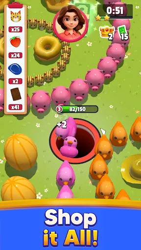 Shoppin' Drop - Hole Puzzle | Games | XWorld