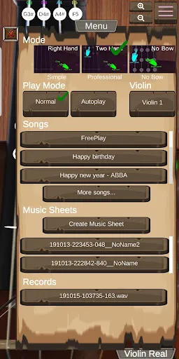 Violin Real | Games | XWorld