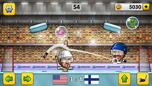 Паппет хоккей с шайбой | Игры | XWorld