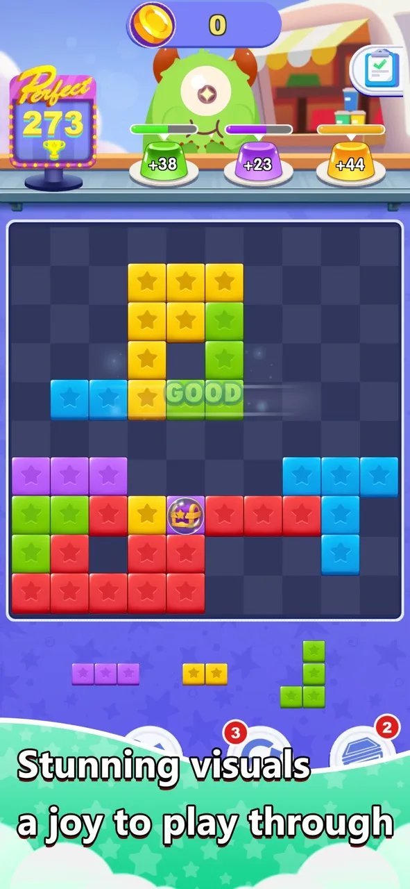 Block Puzzle Pudding | Permainan | XWorld