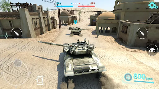 Tanks Battlefield: PvP Battle | juego | XWorld