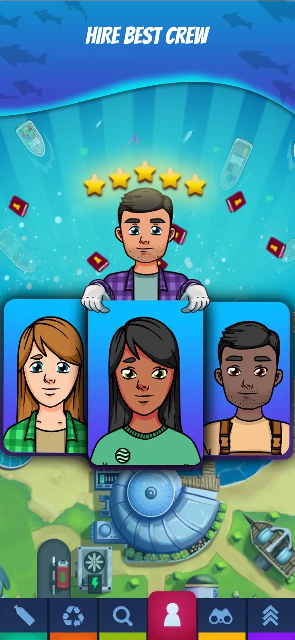 Idle Ocean Cleaner Premium | juego | XWorld